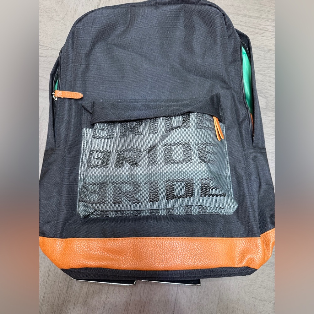 Black and Green Men's Backpack Takata straps